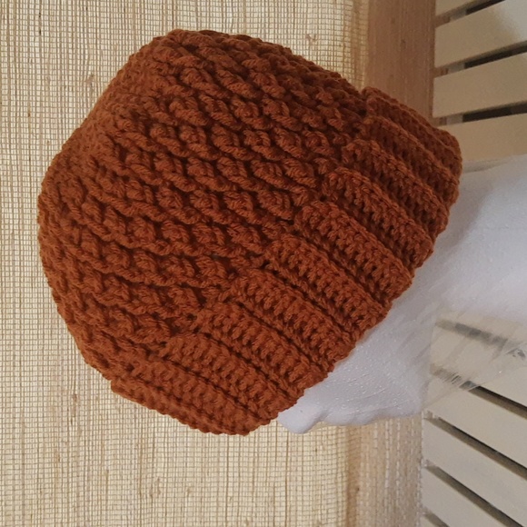 Handmade Crocheted Country Cottage Beanie - Picture 2 of 6